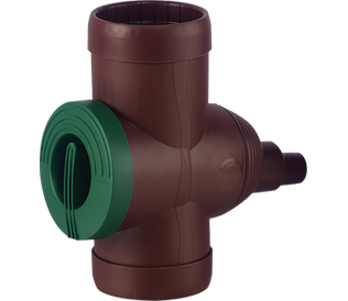 3P Technik Filtersysteme Tülle für 32 mm Schlauch inkl Handbohrer für Regentonnen Regenwassertonnen und Regenwassertanks 